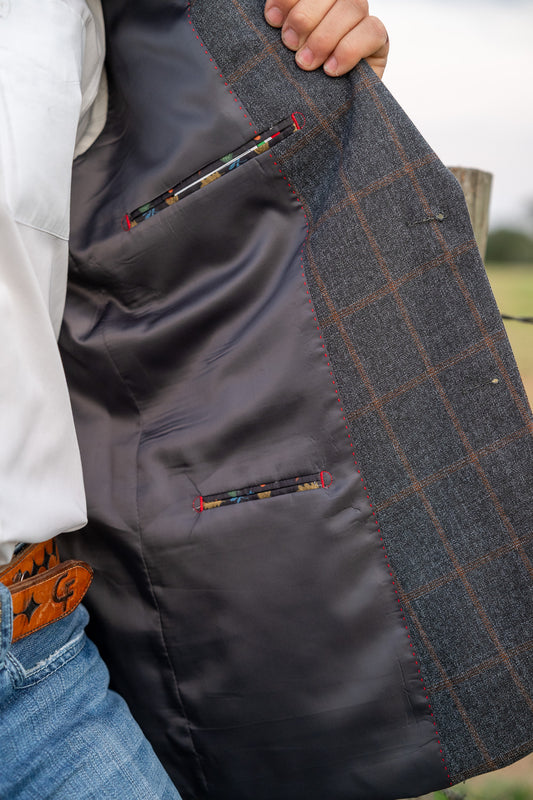 Whiskey Ridge Cowboy Sport Coat Men’s Western Sport Coat