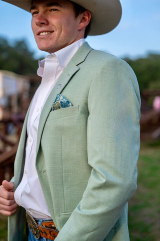 New!! Mint Julep Slim Fit Cowboy Sport Coat