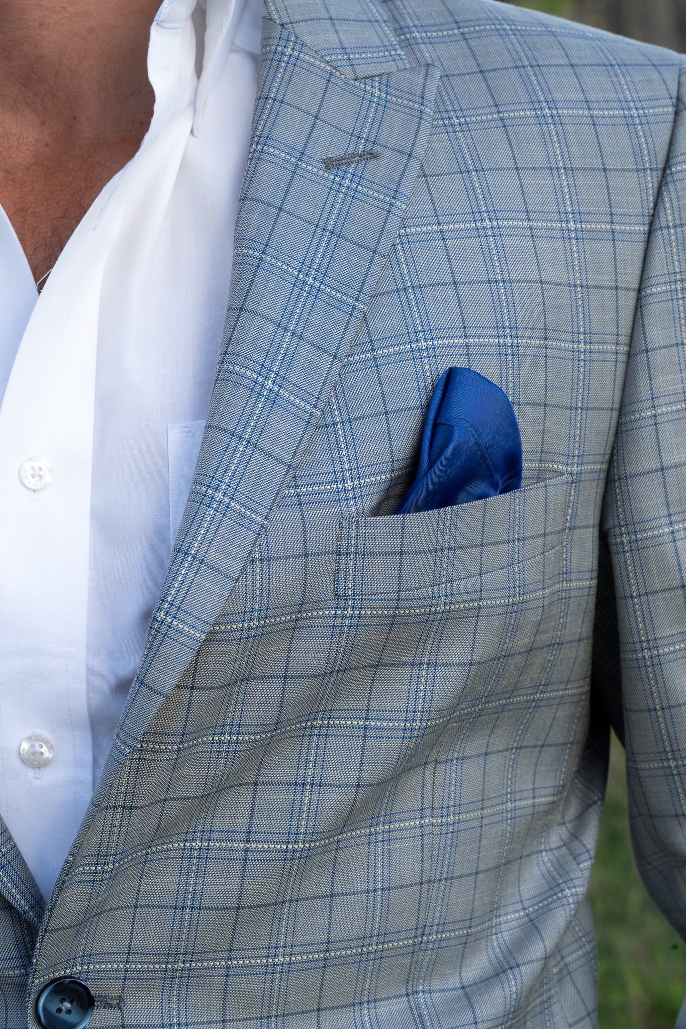 Steel Ranch Blue-Grey Long-Length Cowboy Sport Coat – Modern Western Luxe