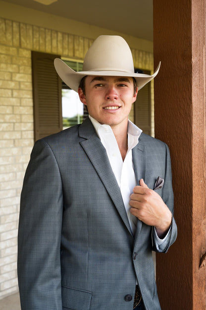 Steel Grey Cowboy Sport Coat