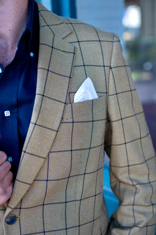 New!! Golden Knights Chino Windowpane Cowboy Sport Coat