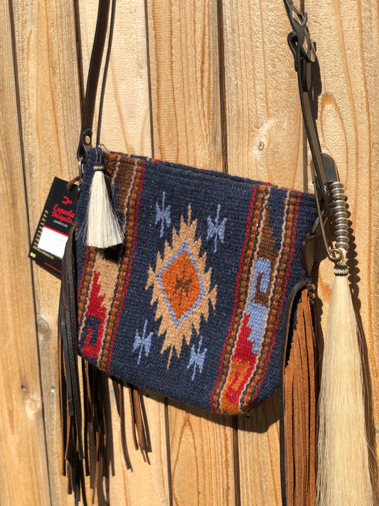 Mini Comanche Moon Crossbody Saddleblanket Purse