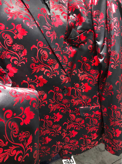 Red Foil Cowboy Sport Coat