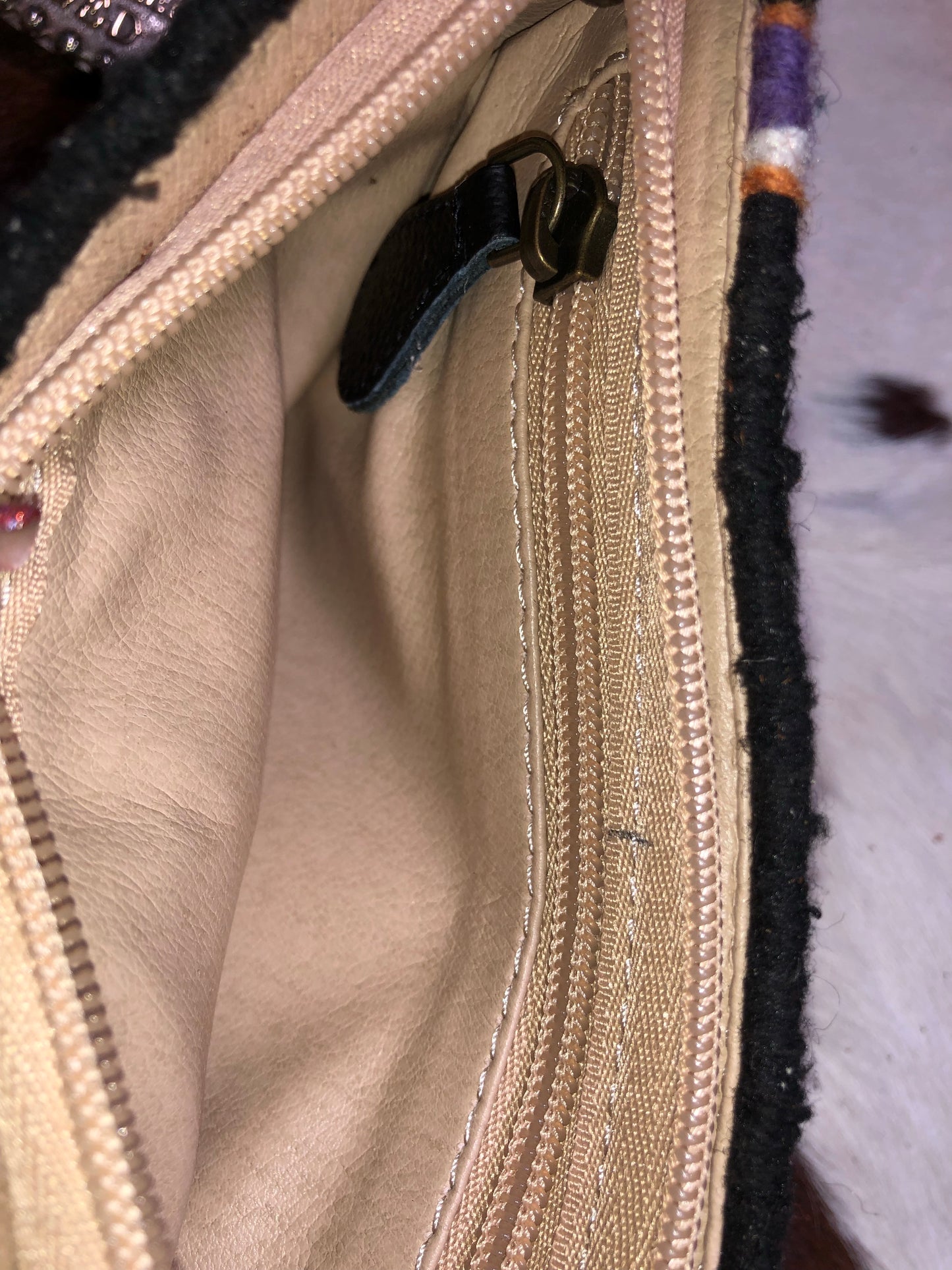 Cajun Saddleblanket Wristlet Unfringed